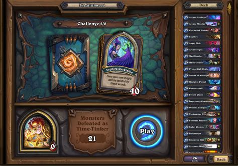 Tips for beating Hearthstone’s Monster Hunt mode with .